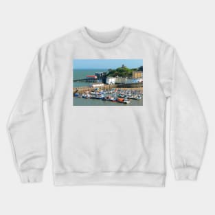 Tenby, Wales Crewneck Sweatshirt